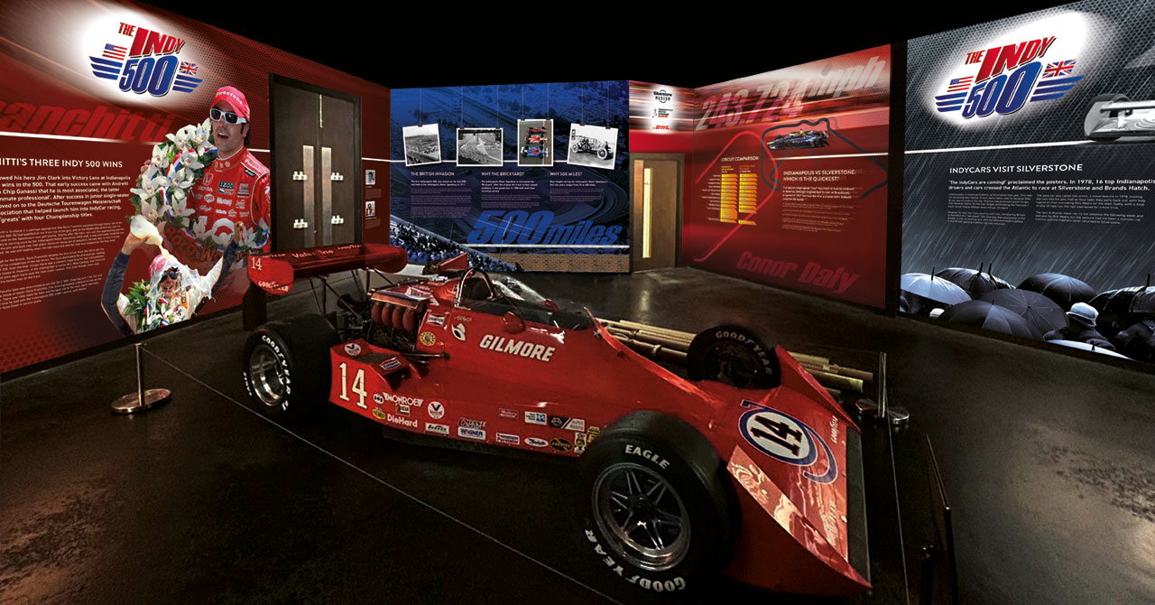 Silverstone Museum - Exhibitions graphics