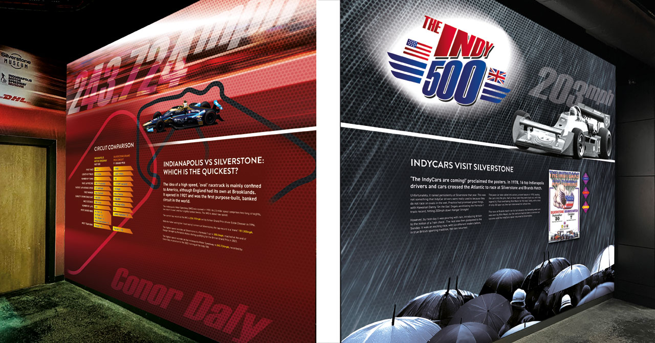 Silverstone Museum - Exhibitions graphics