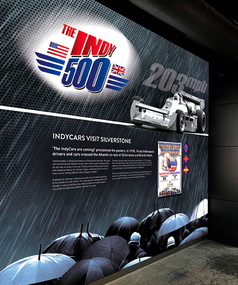 Silverstone Museum - Exhibitions graphics